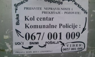 Građani da prijavljuju nepravilnosti i prekršioce komunalnoj policiji