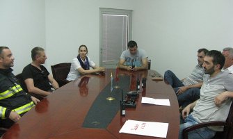 Službu zaštite i spašavanja Opštine Tivat opremili digitalnom radio opremom