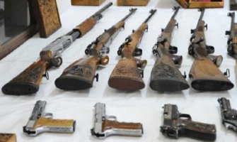 Građani od 19. marta dobrovoljno predali 175 pištolja i pušaka