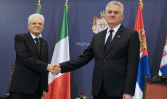 Italijanski predsjednik počeo zvaničnu posjetu Srbiji