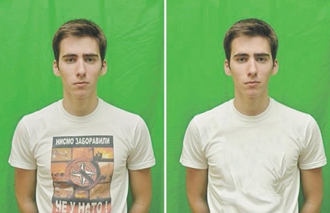 Anti-NATO poruku obrisali fotošopom