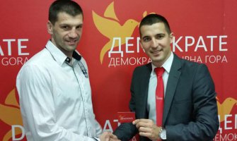 Nikola Sjekloća u Demokratama