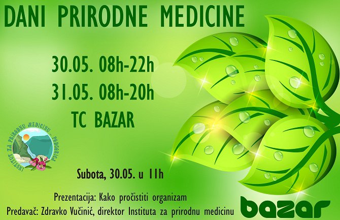 Dani prirodne medicine u Bazaru