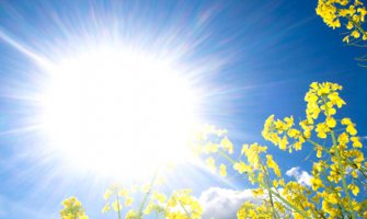 I sjutra sunčano i veoma toplo