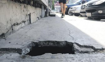 Četvorogodišnja djevojčica upala u rupu u centru Podgorice