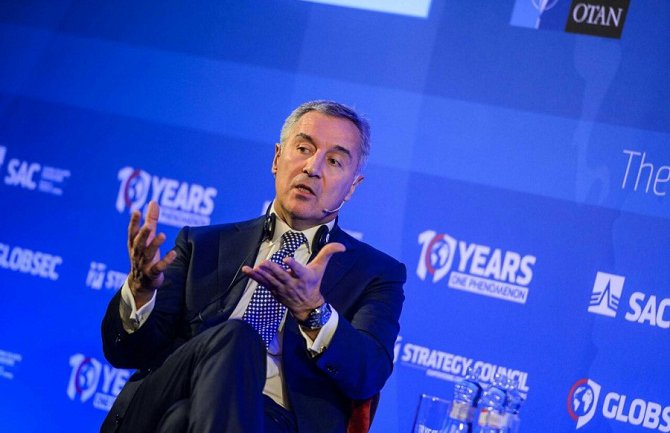 Đukanović: Evidentan rast podrške NATO-u