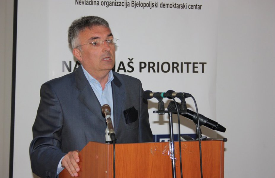 Miodrag Vlahović, predsjednik Crnogorske demokratske unije