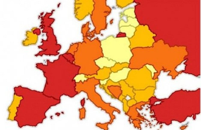  Objavljena mapa najopasnijih turističkih destinacija na svijetu