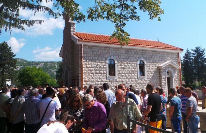 Mitropolit Mihailo osveštao crkvu Ivana Crnojevića