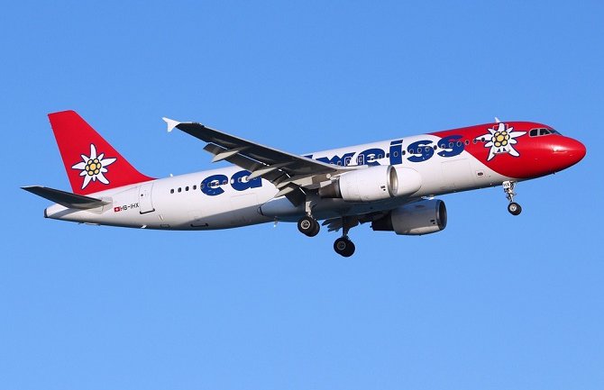 Edelweiss uvodi let na relaciji Podgorica-Cirih