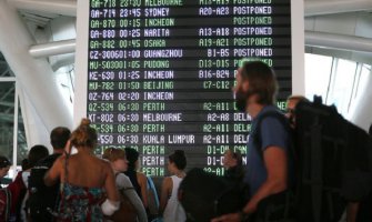 Erupcija vulkana, zatvoreno  pet aerodroma