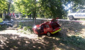 Istražuje se uzrok nesreće na auto-trci Lovćen 2015