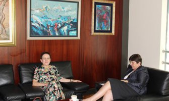 Kovačević i Štajnaker razgovarali o iseljavanju građana