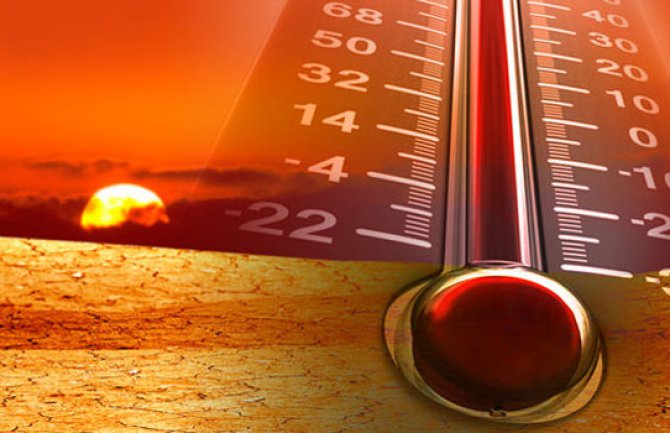 I danas veoma toplo, do 41 stepen