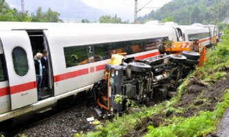 Sudar brzog voza i kamiona u Češkoj