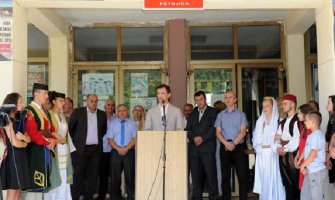 Bošković otvorio školski poligon u Petnjici