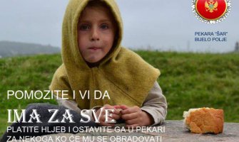 Bijelo Polje: Besplatan hljeb za ugrožene