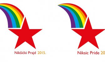 Slogan nikšićkog Prajda-Stop fašizmu-sloboda narodu