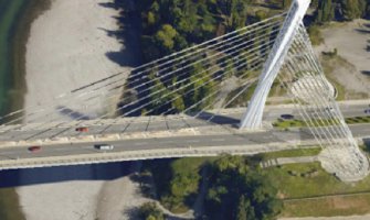 Podgorica na mapi Google Earth