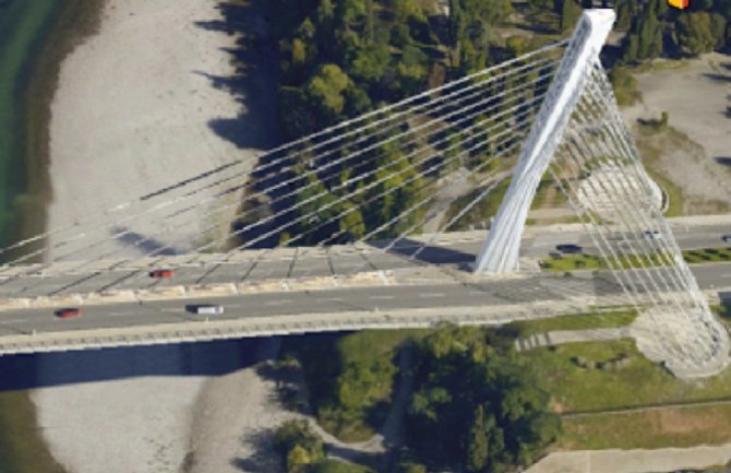 Podgorica na mapi Google Earth