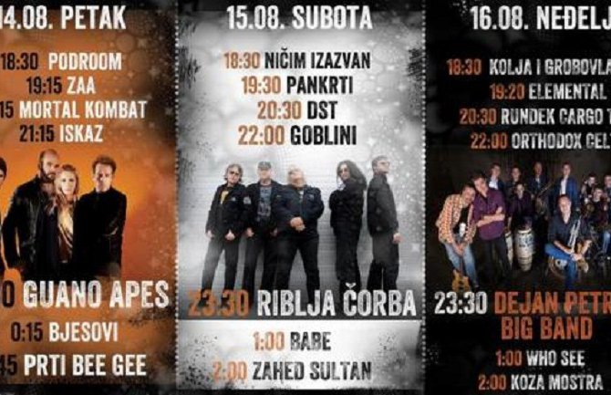 Danas u Nikšiću počinje Lake fest