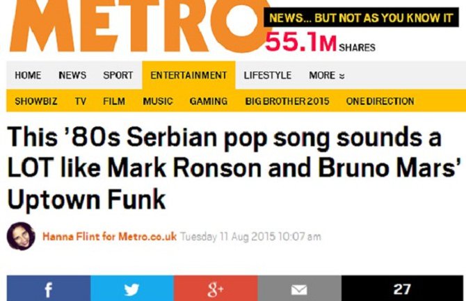 Viktorija uspjela da uvjeri Britance da su joj Bruno Mars i Mark Ronson ukrali pjesmu?