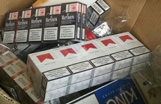 Budva: Zaplijenili švercovane cigarete