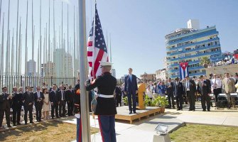 Američka zastava u Havani nakon 54 godine