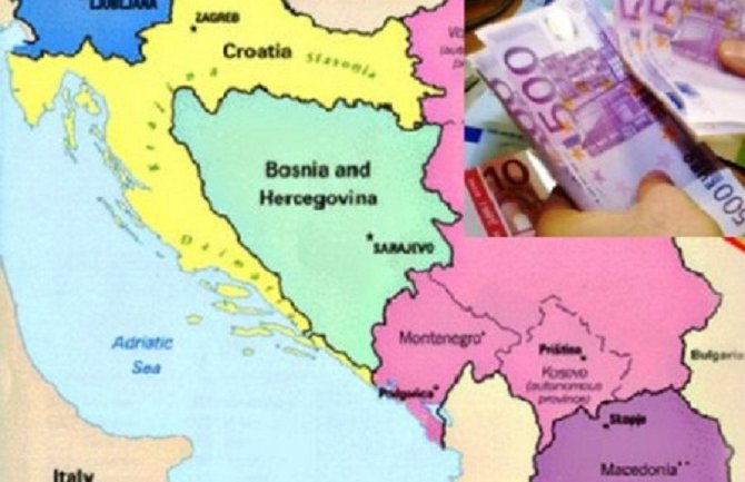 CG najmanje zadužena od država bivše Jugoslavije