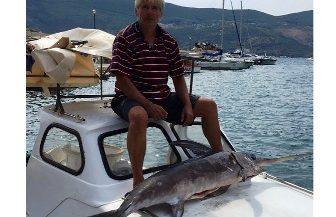 Ulovio sabljarku tešku 50 kilograma