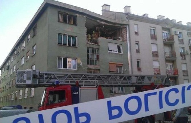 Eksplozija plinske boce, povrijeđena žena