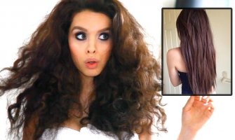 Evo kako da ispravite kosu bez fena ili prese! (VIDEO)