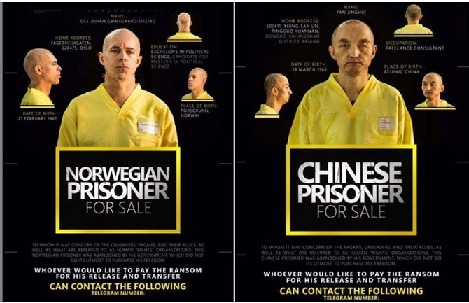  IS uzela za taoce Norvežanina i Kineza, traže otkup