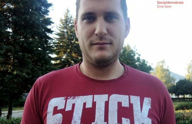 Vladimir Jašović izabran za koordinatora Omladine Socijaldemokrata Berana