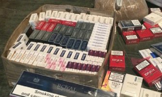 Nikšić: Oduzeto oko 10 000 komada cigareta bez akciznih markica