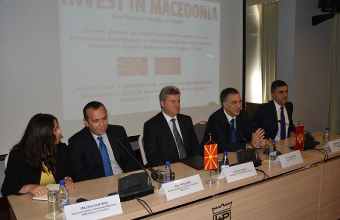 Kreirati uslove za saradnju Crne Gore i Makedonije