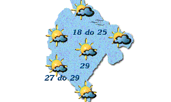 Pretežno sunčano, do 29 stepeni