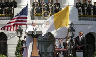 Papa Franja kao dijete imigranata zadovoljan što je gost SAD