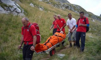 Pripadnici Gorske službe spašavanja: Spasili Francuza na Durmitoru