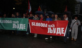 Oko sto ljudi na protestu u Bijelom Polju