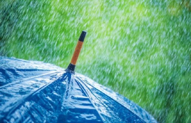 I danas kiša, pljuskovi i grmljavina