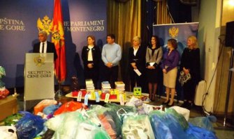 Humanitarna akcija Skupštine završena, uručene donacije