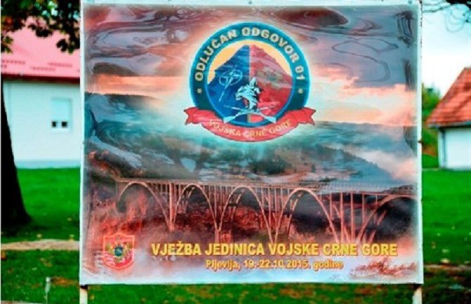 Pljevlja: Održana vježba pripadnika ojačane pješadijske čete