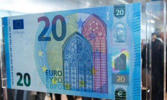 Od novembra nova novčanica od 20 eura