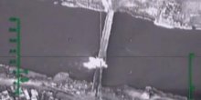 Ruski avioni uništili most na Eufratu  (VIDEO)