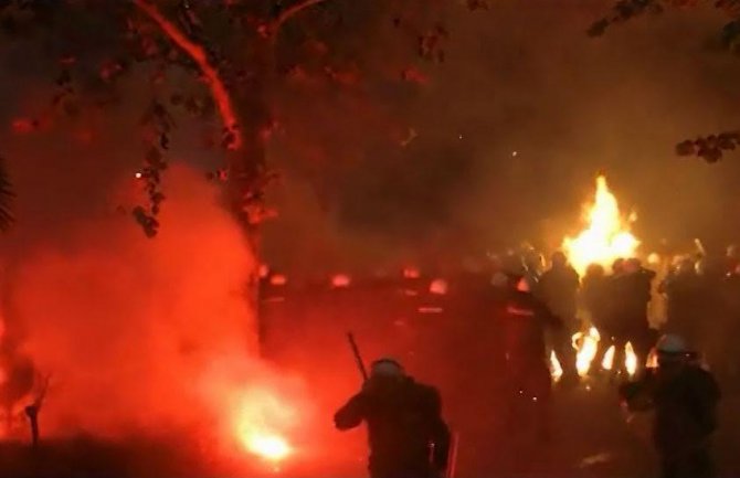 Vlada objavila snimke sa protesta u Podgorici 24. oktobra