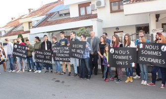 CGO: Obilježen Međunarodni dan tolerancije solidarnošću sa Francuskom(FOTO)