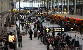 Evakuisan terminal na aerodromu u Kopenhagenu