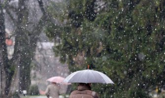 Danas kiša na jugu, snijeg na sjeveru