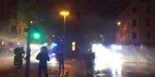 Njemačka  policija vodenim topovima rastjerivala demonstrante 